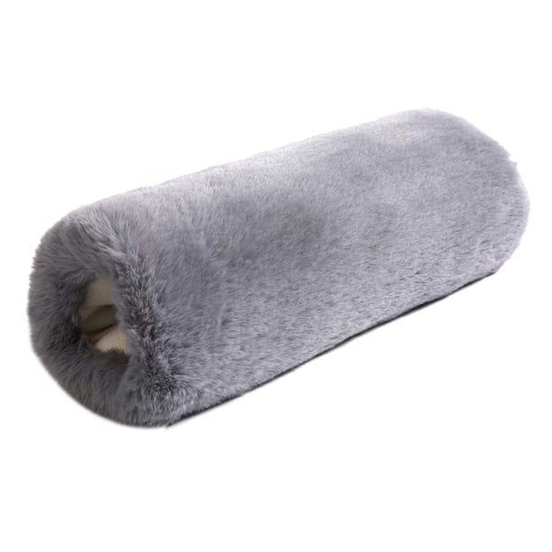 Almohadilla para calentar las manos, manga de felpa, suave y acogedora, de Gris kusrkot Almohadilla cálida de invierno