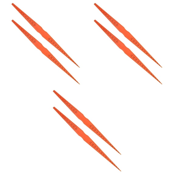 6 pcs Professional Car Door Panel Gap Alignment Tool Engine Door Measuring Tool