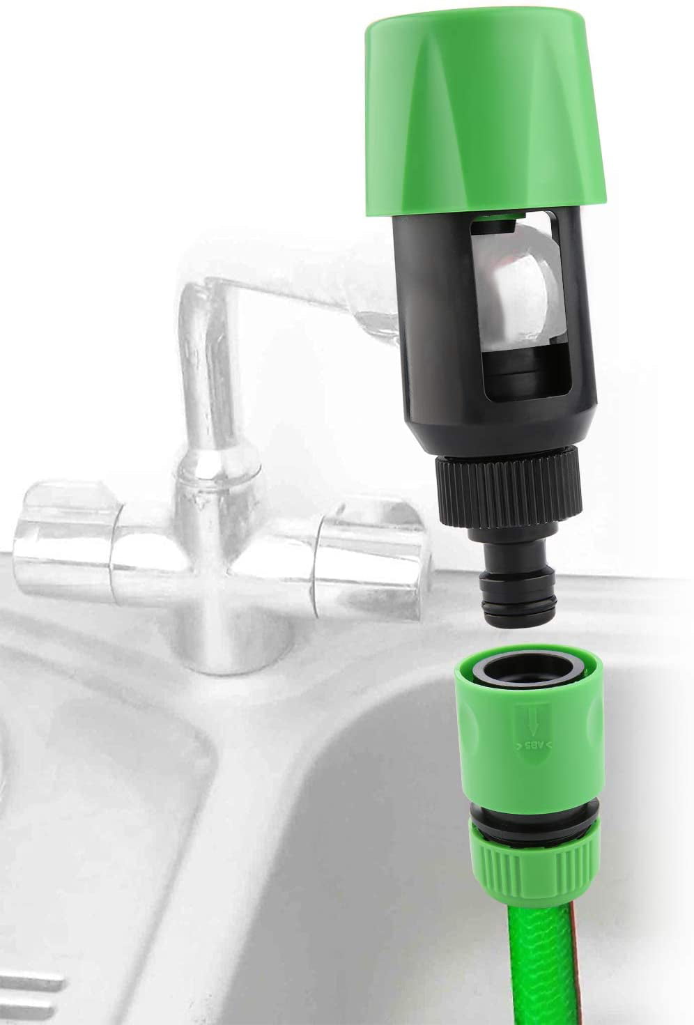 Connection UNIVERSAL TAP ADAPTER /// Tap Kitchen Mixer Tap To Garden Hose Pipe 