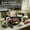 Black(8 inch+12 inch), variant on 8 inch Pre-Seasoned Cast Iron Skillet with Detachable Wooden Handle, Small Frying Pan for Eggs, Steak & Breakfast, Nonstick Cooking Pan for Induction, Gas, Electric Stove & Camping