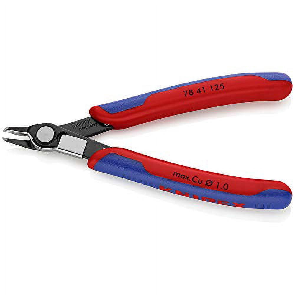 knipex 78-41-125 5" electronic super knips narrow head w/ lead catcher - multigrip