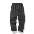 thumbnail image 7 of Yungyresw Mens Cargo Pants Relaxed Fit Solid Straight Leg Athletic Pants Multi Pockets Comfy Casual Trousers Fall Winter Outfits Black M, 7 of 7