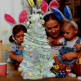 thumbnail image 1 of 5CMX5M Easter Decoration Bunny  Color Bronzing Ribbon String Lights Luminous Decoration Lantern, 1 of 3