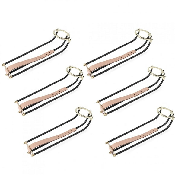 Brass 6PCS 5 Hole Belts Billiard Ball Rail Pocket, Billiard Table Rail, For Billiards Table Replacement Billiards Table Parts With Net
