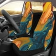 thumbnail image 3 of ZICANCN Car Seat Covers Front Seats Only, Colorful Elegant Modern Abstract Automotive Seat Covers Protectors for Cars Trucks Suv 2 Pack, 3 of 8