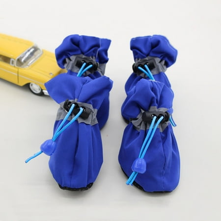 

Alueeu Breathable Non-Slip Outdoor Pet Shoes Cover Soft Sole Foot Cover Pet Supplies plus Gift Card