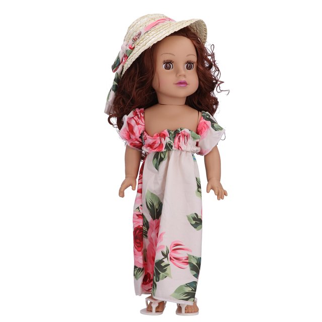 Muñeca de niña, muñeca de bebé Reborn de 19 pulgadas, regalo de niña, juguete infantil diseñado con precisión