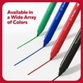 thumbnail image 6 of Staples TRU RED Pen Permanent Markers Fine Tip Assorted 12/Pack TR54530, 6 of 10