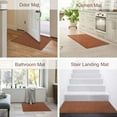thumbnail image 7 of PURE ERA Self Adhesive Indoor Stair Landing Mat Washable Dark Brown 2' X 3', 7 of 7