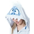 thumbnail image 4 of Rudolph The Red-Nosed Reindeer Adult Bumble The Abominable Snowman Costume Bathrobe Robe, 4 of 5