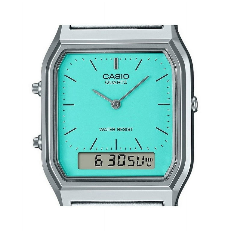 Casio Vintage Analog Digital Blue Dial Quartz AQ-230A-2A2