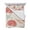 Beige, Coral Red, variant on Quilts Twin Size Bedding Set, Red Blue Coastal Lightweight Quilted Comforter, Starfish Shell Coral Summer Beach Rustic Soft Reversible Bedspread Coverlet with Pillow Covers for All Season, 68" x 86"
