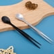 thumbnail image 3 of Cuchara de degustación de acero inoxidable con mango ergonómico, pinzas para chef, herramienta de cocina para probar condimentos con precisión, asar, freír y ensaladas., 3 of 8