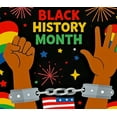 thumbnail image 3 of Colorful Black History Month Themed Banner with Raised Fist and Cuffed Hands Elements Background Backdrop for Celebrations Events Party Decorations Community Gatherings Educational Programs, 3 of 7
