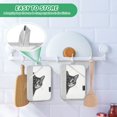 thumbnail image 4 of Yayeee Pot Holders Kitchen Heat Resistant with Pocket 7"x9.8" Cotton Oven Cooking Hot Pads, Black Cute Cat, 4 of 7