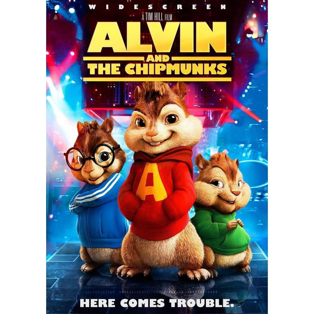 Alvin and the Chipmunks (2007) 27x40 Movie Poster - Walmart.com
