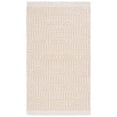thumbnail image 4 of Safavieh  Handmade Kilim Suela Geometric Tassel Wool Rug 8' x 10' - Gold/Ivory, 4 of 5