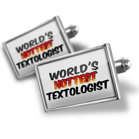 Cufflinks Worlds hottest Textologist - NEONBLOND