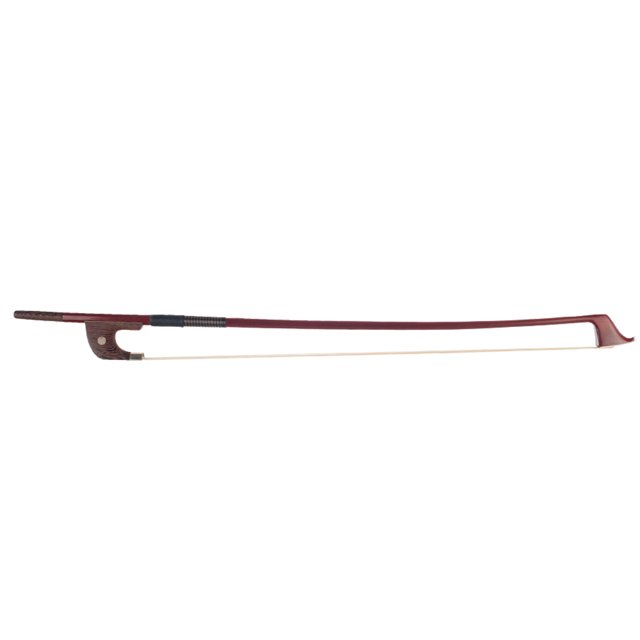 Contrabajo Vertical Pelo de Caballo Natural Madera de Brasil Sunnimix Arco alemán de contrabajo
