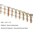 thumbnail image 5 of 3/4" x .12" Round Head Electro Galvanized Roof Nails (60 Rolls), 5 of 5