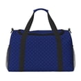thumbnail image 1 of Disketp Navy Blue Bolsa de Viaje Tipo Duffle, Bolso de Mano para Fin de Semana para Mujer, Bolsa de Gimnasio Ligera para Hombre, Esencial para Viajes, 1 of 7