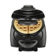 thumbnail image 3 of Proctor Silex Flip Belgian Waffle Maker, Nonstick Plates, Black (26090PS), 3 of 5