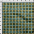 thumbnail image 3 of oneOone Polyester Lycra Fabric Swirl Ikat Print Sewing Fabric BTY 56 Inch Wide, 3 of 4
