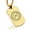 Gold, variant on Stainless Steel Seal of Archangel Thavael Dog Tag Pendant Necklace