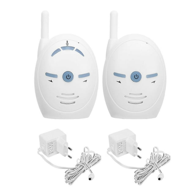 Digital Baby Monitor with Night Light, Lullaby, Two-Way Talk, 2.4GHz Wireless Transmission, 100-240V Baby Sound Monitor, EU Plug