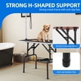 thumbnail image 3 of Dextrus Adjustable Dog Grooming Table with Noose & Storage Tray, 310 lb Limit, 3 of 10