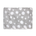 thumbnail image 1 of Jesse & Lulu Grey Dotted Plush Blanket, 1 of 1