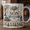Black, variant on Son Mug Family Heart Design Coffee Cup Gift from Parents with Name Plaque Style