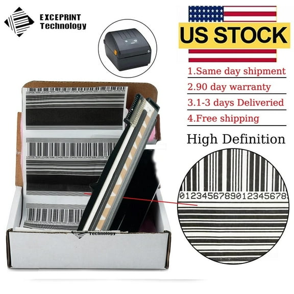 ✅ USA 203dpi Printhead for Zebra ZD230D ZD220D Label Printer P/N P1115689 ✅