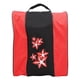 thumbnail image 1 of Mochila para patines de ruedas de nailon de 3 capas, bolso de un solo hombro, mochila para deportes de ocio (rojo), 1 of 10