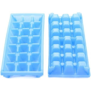 Combler Mini Ice Cube Tray with Lid and Bin, Ice Trays for Freezer