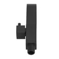 thumbnail image 3 of Bathroom In-wall Extension Mop Pool Faucet G1/2 Male Thread Single Cold Water Tap Balcony Mop Pool Copper Faucet Matte Black, 3 of 8