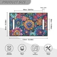 thumbnail image 5 of Jeiento Vintage Boho Flower Golf Cart Seat Covers Club Car Golf Cart Seat Towel Blanket Washable Golf Cart Accessories Fits for More 2 Person Seats Golf Carts, 5 of 5