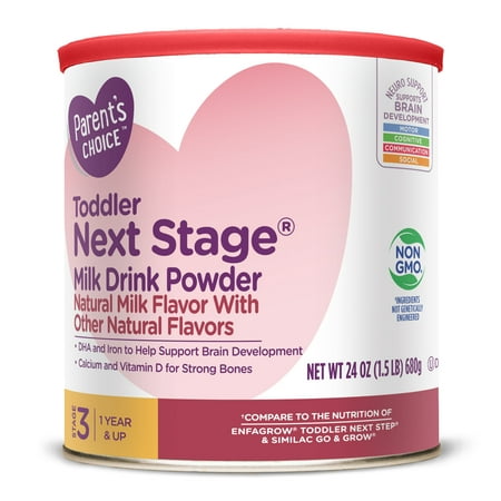Parent's Choice Toddler Next Stage Milk Drink Powder, 24