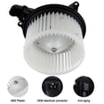 thumbnail image 2 of HVAC Plastic Heater Blower Motor ABS w/Fan Cage ECCPP Front for 2004-2009 for Ford Expedition /2004-2009 for Ford for F-150/2004-2009 for Lincoln Navigator, 2 of 5