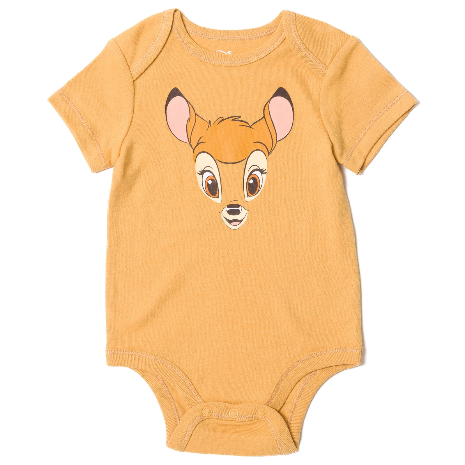 Disney Classics Bambi Infant Baby Boys or Girls Bodysuit Pants and Hat 3 Piece Outfit Set Newborn to Infant
