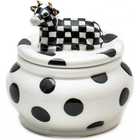 

Cow Creamery Sugar Bowl Ceramic Serving Bowl For Sugar