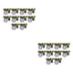 thumbnail image 4 of Ramo de flores artificiales Inteprter 10 piezas morado claro, 4 of 6