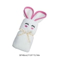 thumbnail image 3 of Set de toallas bordadas Happy Bunny - Detalles de boda súper suaves, paños de cocina y decoración de mesa para despedidas de soltera y regalos de aniversario, 3 of 6