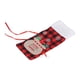 thumbnail image 1 of Bolsa para botella de vino, diseño de cuadrícula cuadrada, funda para botella de vino, funda para botella de vino, durabilidad prolongada, 1 of 12