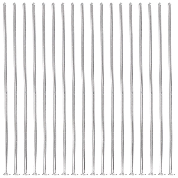 EXHUMKY 400Ud Pinzas De Plana De Metal Para Bisutería DIY Con Plateadas Resistentes