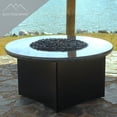 thumbnail image 5 of Fire Pit Glass - Black Reflective Fire Glass Beads 3/4" - Reflective Fire Pit Glass Rocks - Blue Ridge Brand™ Reflective Glass Beads for Fireplace and Landscaping, 5 of 6