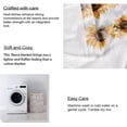 thumbnail image 6 of Sunflower Blanket 40"x50" White Chevron Fleece Blanket Soft Fuzzy Plush Throw Blankets Gifts for Adults Teens, 6 of 6