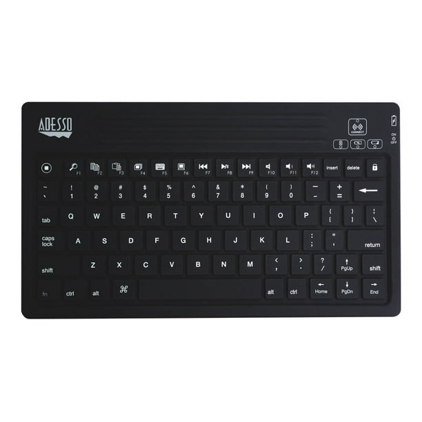 Adesso Bluetooth Mini Keyboard 2000 WKB-2000BA - Clavier - Bluetooth - Fr
