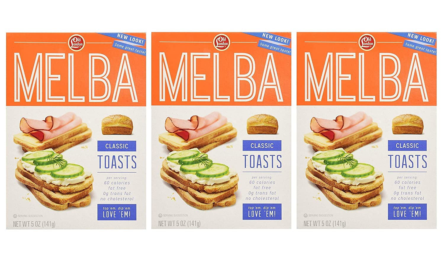 Old London Melba Toast Classic 5 oz (Pack of 3) - Walmart ...