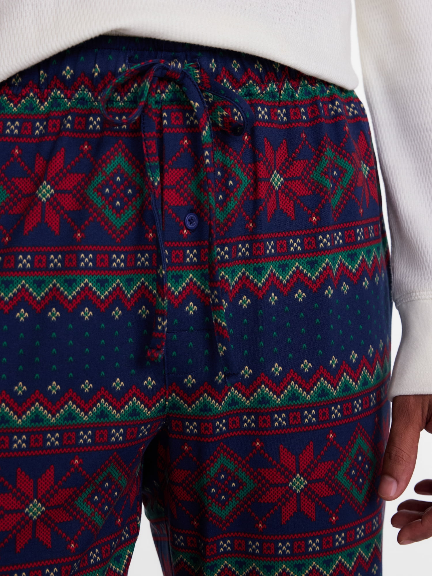 Men's Christmas Print Fleece Sleep Pants from Holiday Time, Sizes S-2XL